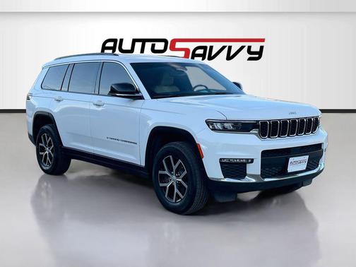 Bright White Clearcoat 2024 Jeep Grand Cherokee L Limited