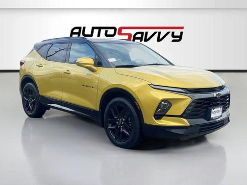 Nitro Yellow Metallic 2024 Chevrolet Blazer RS