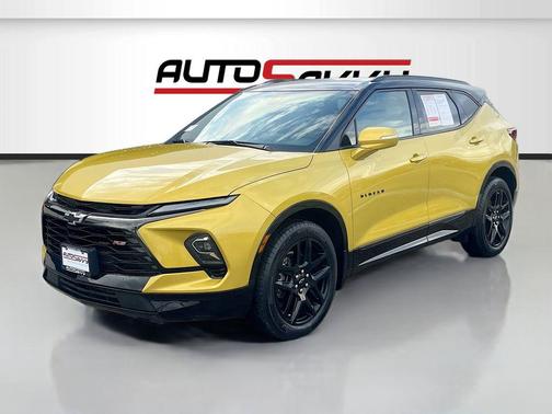 Nitro Yellow Metallic 2024 Chevrolet Blazer RS