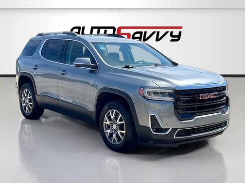 Satin Steel Metallic 2020 GMC Acadia FWD SLT