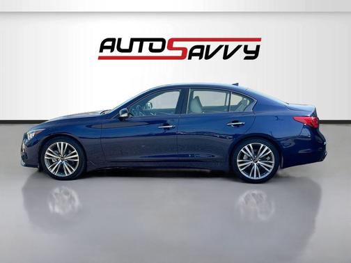 Grand Blue 2024 INFINITI Q50 3.0t SENSORY