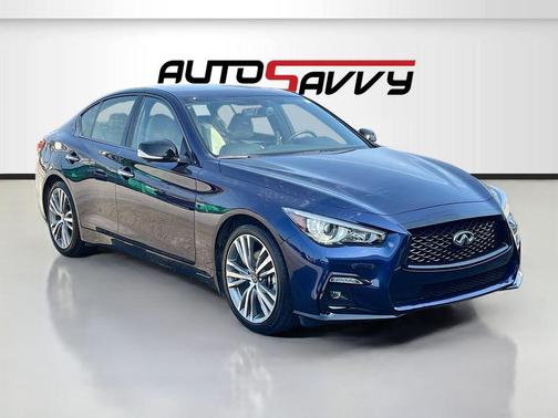 Grand Blue 2024 INFINITI Q50 3.0t SENSORY