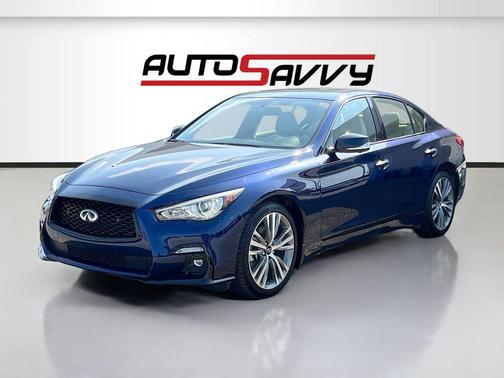 Grand Blue 2024 INFINITI Q50 3.0t SENSORY