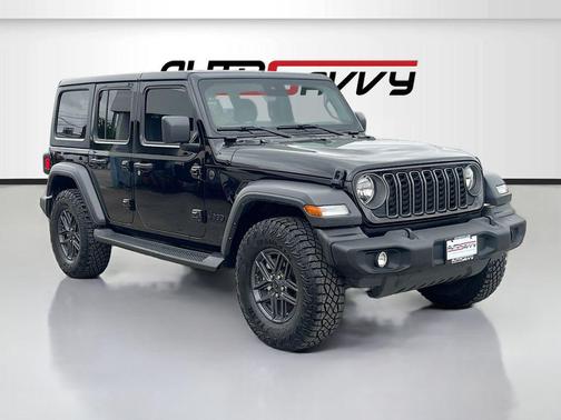 Black Clearcoat 2025 Jeep Wrangler Sport S