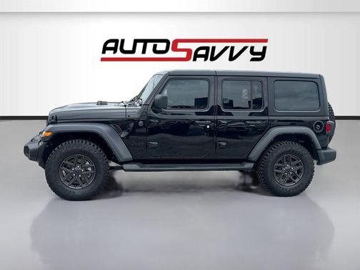 Black Clearcoat 2025 Jeep Wrangler Sport S