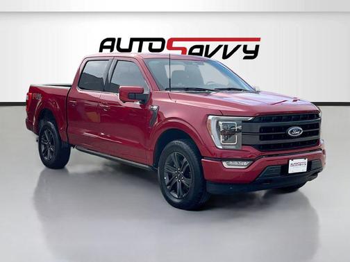 Rapid Red Metallic Tinted Clearcoat 2023 Ford F-150 Lariat