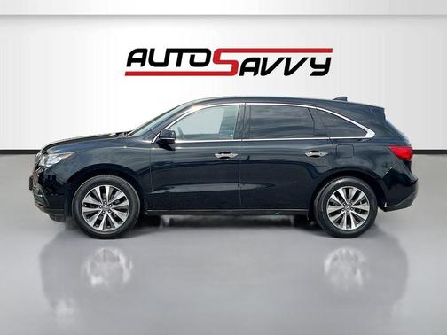 Crystal Black Pearl 2016 Acura MDX 3.5L w/Technology Package