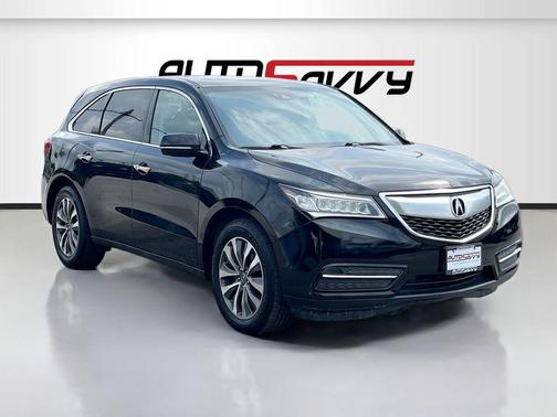 Crystal Black Pearl 2016 Acura MDX 3.5L w/Technology Package