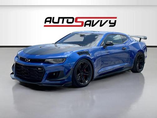 Riverside Blue Metallic 2019 Chevrolet Camaro ZL1