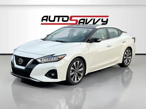 Pearl White Tricoat 2022 Nissan Maxima 3.5 Platinum
