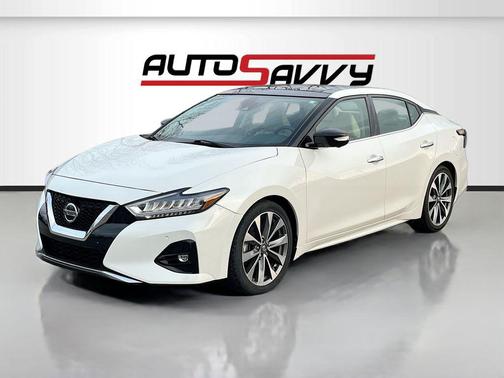 Pearl White Tricoat 2022 Nissan Maxima 3.5 Platinum