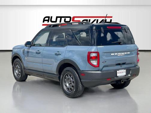 Azure Gray Metallic Tri-Coat 2024 Ford Bronco Sport Outer Banks