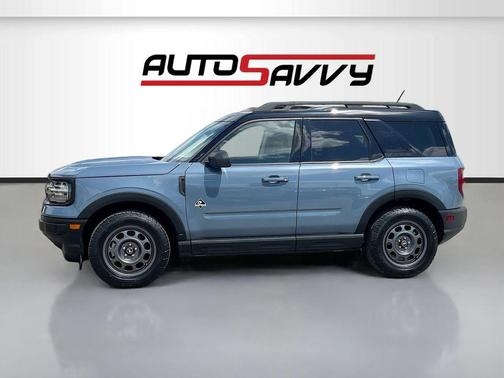 Azure Gray Metallic Tri-Coat 2024 Ford Bronco Sport Outer Banks