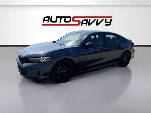 Gray 2025 Honda Civic Sport
