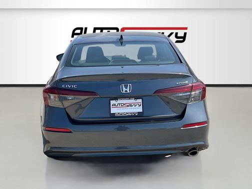 Gray 2025 Honda Civic Sport