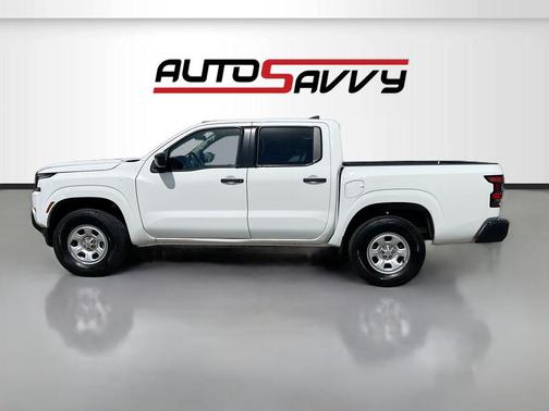 Glacier White 2024 Nissan Frontier S