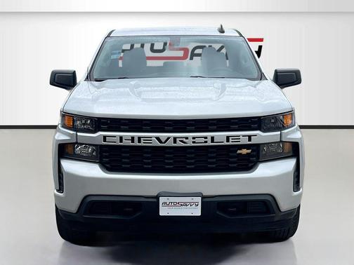 Silver Ice Metallic 2020 Chevrolet Silverado 1500 Custom