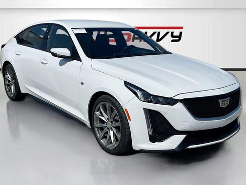 Summit White 2024 Cadillac CT5 Sport