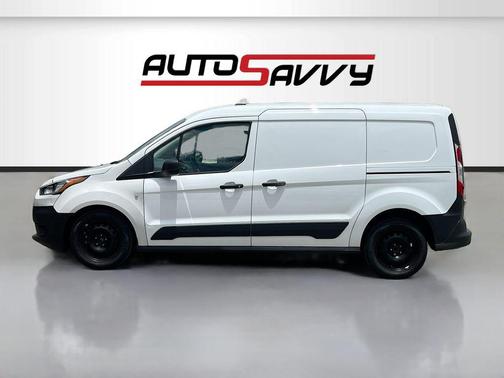 Frozen White 2023 Ford Transit Connect XL Cargo Van