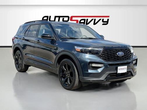 Stone Blue Metallic 2023 Ford Explorer ST-Line