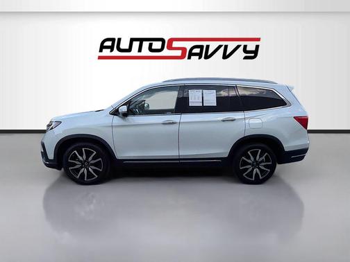Platinum White Pearl 2021 Honda Pilot AWD Elite
