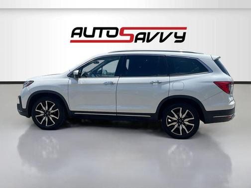 Platinum White Pearl 2021 Honda Pilot AWD Elite