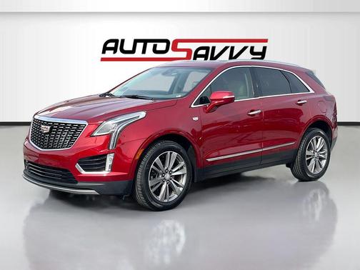 Radiant Red Tintcoat 2024 Cadillac XT5 Premium Luxury