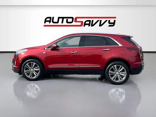 Radiant Red Tintcoat 2024 Cadillac XT5 Premium Luxury