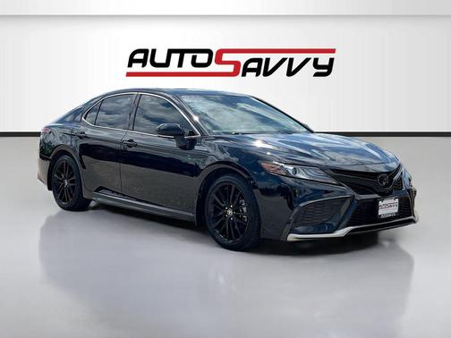 Midnight Black Metallic 2024 Toyota Camry XSE