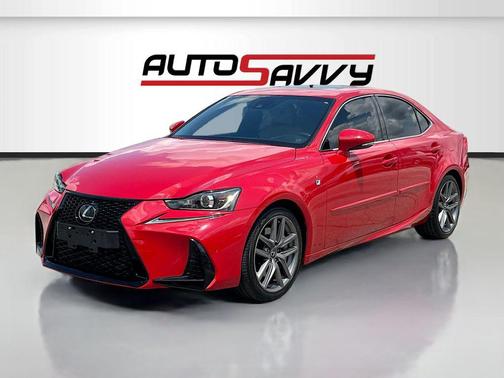 Red Metallic 2019 Lexus IS 350 Base