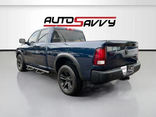 Patriot Blue Pearlcoat 2022 RAM 1500 Classic Warlock Quad Cab 4x4 6'4' Box
