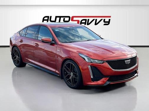 Royal Spice Metallic 2020 Cadillac CT5 V-Series