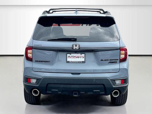 Sonic Gray Pearl 2024 Honda Passport AWD Black