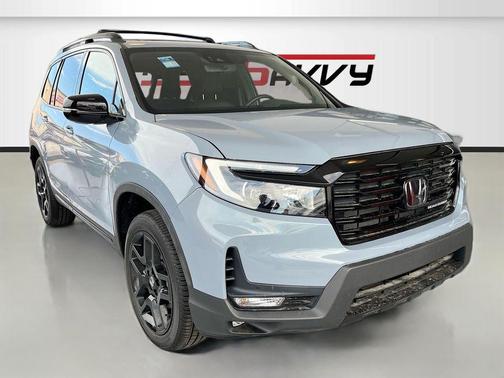 Sonic Gray Pearl 2024 Honda Passport AWD Black