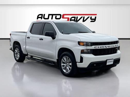 Summit White 2021 Chevrolet Silverado 1500 Custom