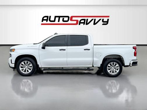 Summit White 2021 Chevrolet Silverado 1500 Custom