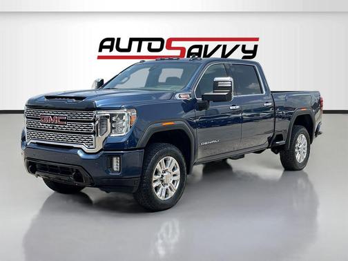 Pacific Blue Metallic 2021 GMC Sierra 3500 Denali