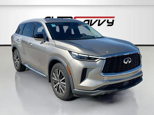 Warm Titanium 2023 INFINITI QX60 SENSORY
