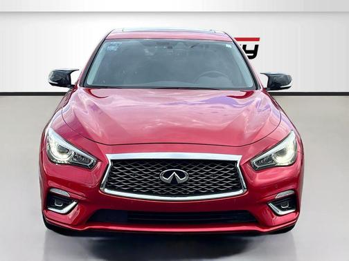 Dynamic Sunstone Red 2023 INFINITI Q50 3.0t LUXE