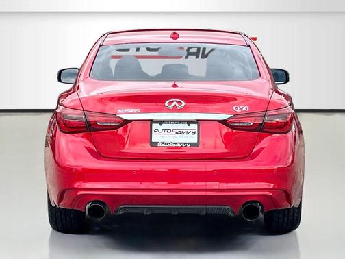 Dynamic Sunstone Red 2023 INFINITI Q50 3.0t LUXE