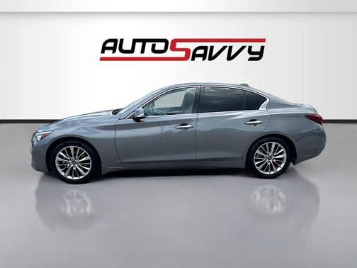 Graphite Shadow 2023 INFINITI Q50 3.0t LUXE