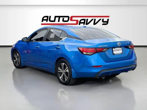 Electric Blue Metallic 2020 Nissan Sentra SV