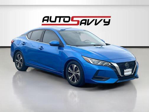 Electric Blue Metallic 2020 Nissan Sentra SV