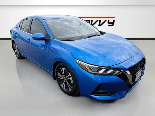Electric Blue Metallic 2020 Nissan Sentra SV