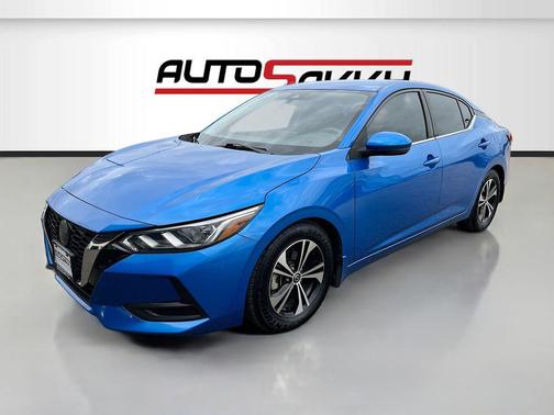 Electric Blue Metallic 2020 Nissan Sentra SV