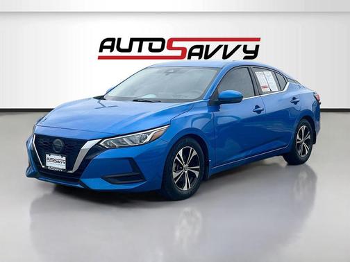 Electric Blue Metallic 2020 Nissan Sentra SV