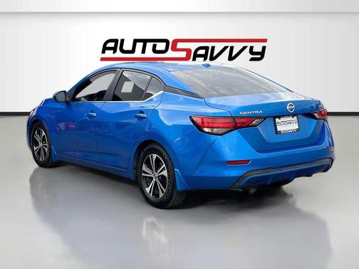Electric Blue Metallic 2020 Nissan Sentra SV