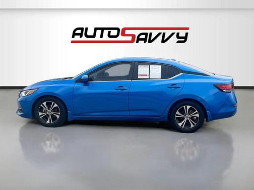 Electric Blue Metallic 2020 Nissan Sentra SV