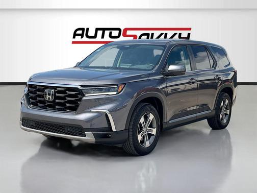 Modern Steel Metallic 2025 Honda Pilot EX-L