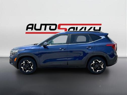 Dark Ocean Blue 2024 Kia Seltos EX